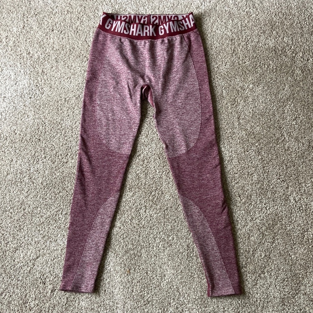 Maroon GymShark Leggings Medium